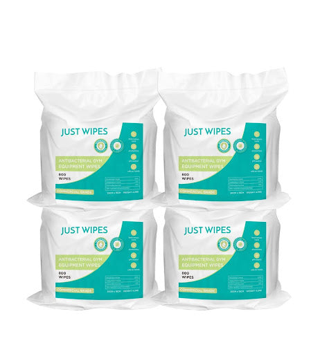 Premium Antibacterial Gym Wipes 1 carton - 3,200wipes, $32/roll