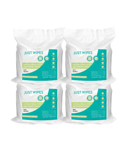 Premium Antibacterial Gym Wipes 1 carton - 3,200wipes, $32/roll