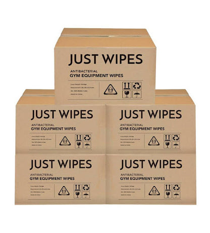 Premium Antibacterial Gym Wipes 5 cartons - 16,000 wipes, $30/roll