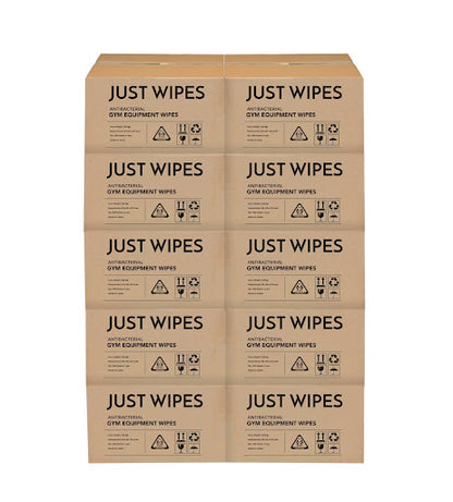 Premium Antibacterial Gym Wipes 10 cartons - 32,000 wipes, $26/roll